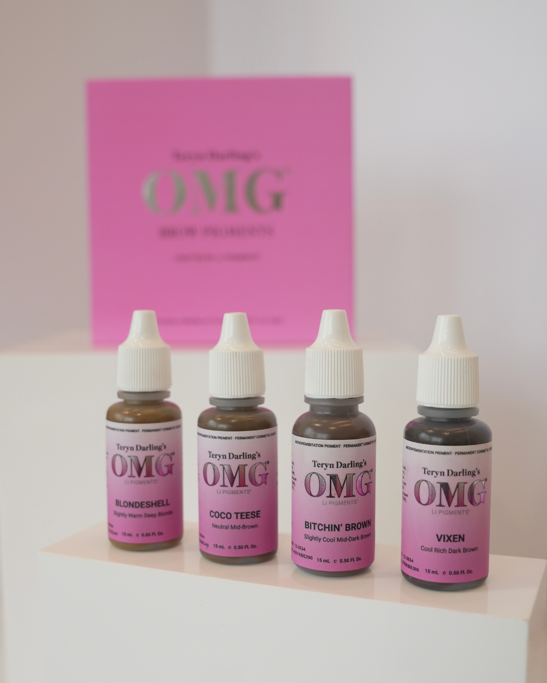OMG® Brow Pigments by Teryn Darling & Girlz Ink – Inorganic