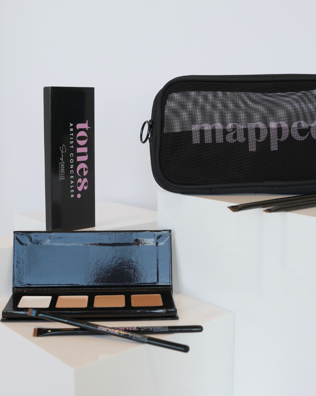 ジッポ　コスメまとめ　専用 BROW MAPPING KIT | Mapping Tools for Brows & Lips | Shay Danielle