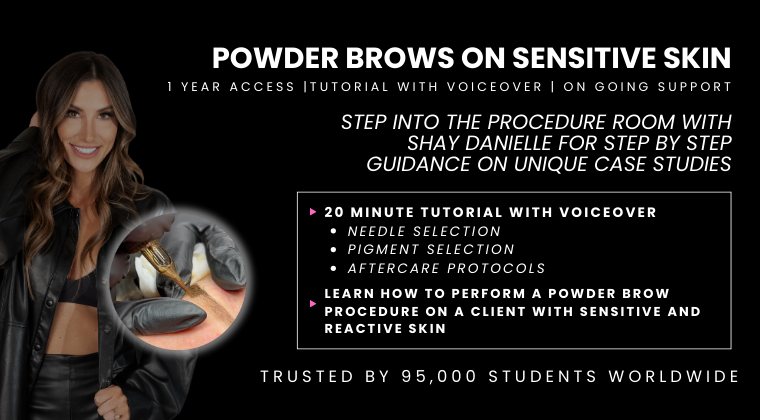 SHADOW SHAY 06: POWDER BROWS ON SENSITIVE SKIN TUTORIAL