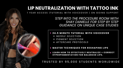 SHADOW SHAY 15: DARK LIP NEUTRALIZATION WITH TATTOO INK TUTORIAL