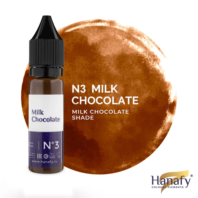 Hanafy Eyebrow Pigments - N3 Milk Chocolate