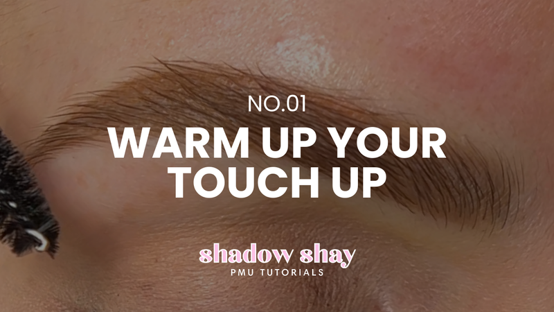 SHADOW SHAY 01: WARM UP YOUR TOUCH UP TUTORIAL