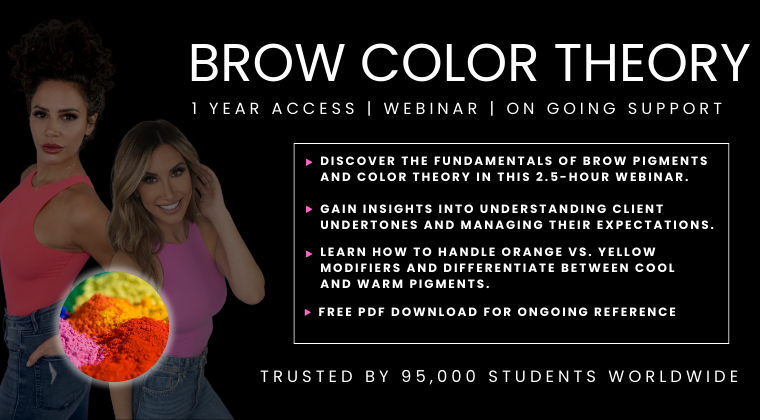 BROW COLOR THEORY WEBINAR