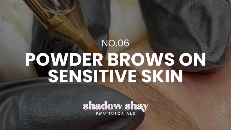 SHADOW SHAY 06: POWDER BROWS ON SENSITIVE SKIN TUTORIAL