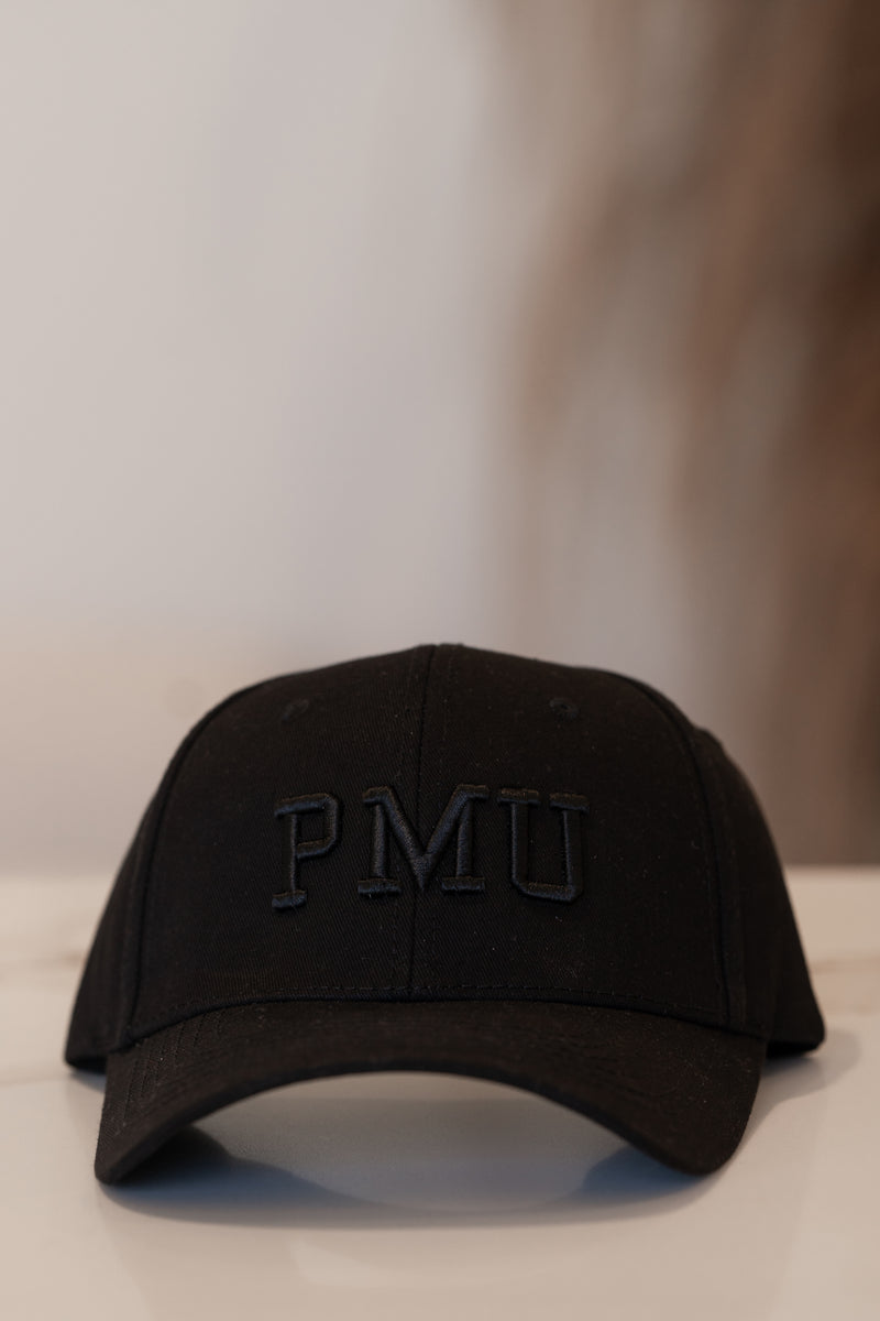 BLACK PMU BALL CAP