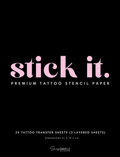 STICK IT PREMIUM STENCIL PAPER (25 SHEETS)