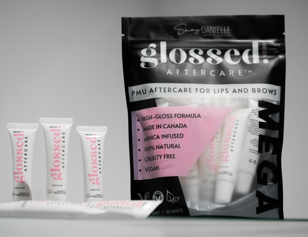キ*ン様 ˚✧⁎⁺˳✧༚ラグジュアリーコスメ˚✧⁎⁺˳✧༚ Glossed Aftercare Mega 15ml | Vegan PMU Aftercare – Shop Shay Danielle