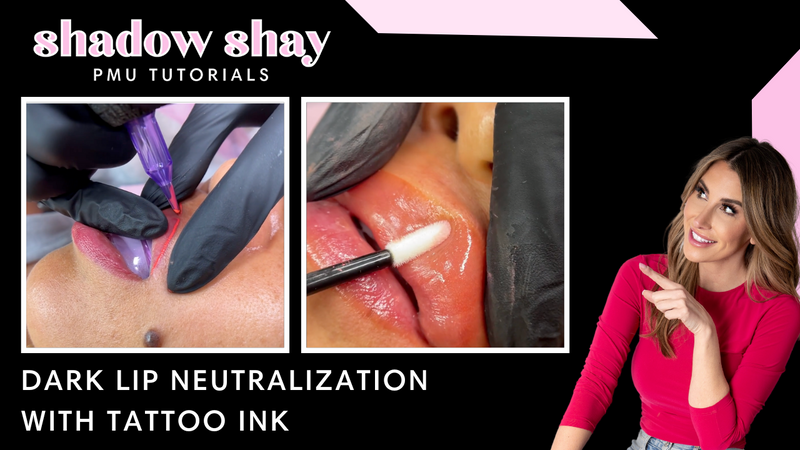SHADOW SHAY 15: DARK LIP NEUTRALIZATION WITH TATTOO INK TUTORIAL